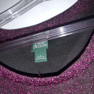 Wild Fable Pink Sparkly Crop Top